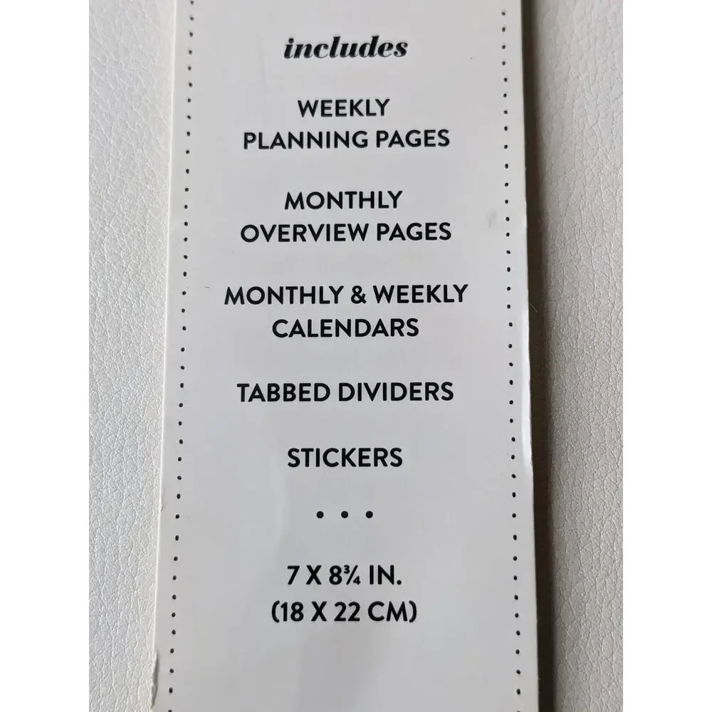 Eccolo Weekly & Monthly Planner 2025 Dog Dogs Chihuahua Beagle Dalmatian New